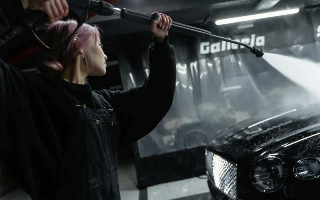 lavado de vehículo parte externa